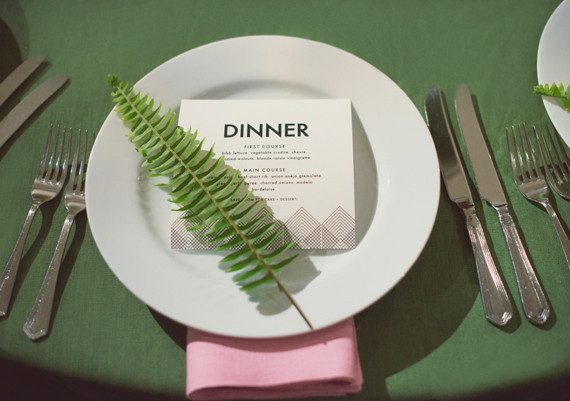 Wes Anderson Inspired Place Setting
