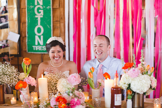 Colorful BBQ wedding Wedding Inspiration