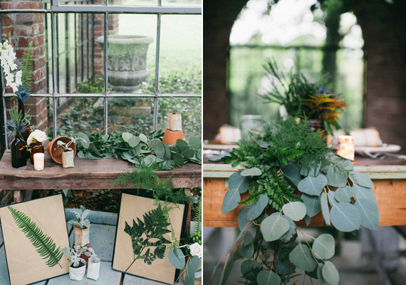 Botanical wedding inspiration Wedding Inspiration