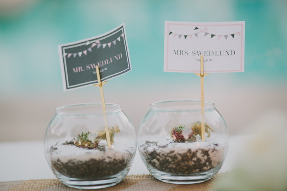 Whimsical Palm Springs Wedding Decor