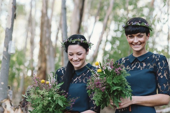 South African wedding bridesmaid