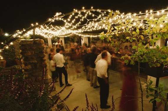 South African wedding reception