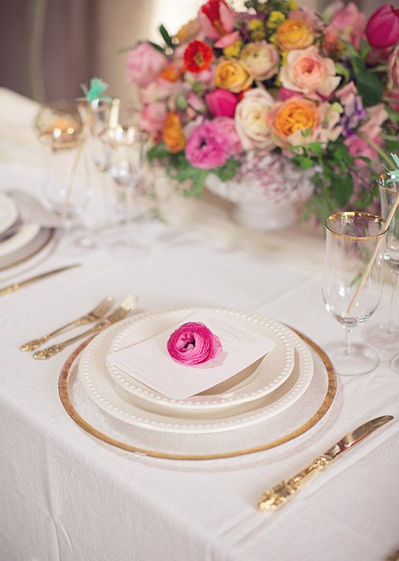 Vibrant Spring Wedding Inspiration Inspiration