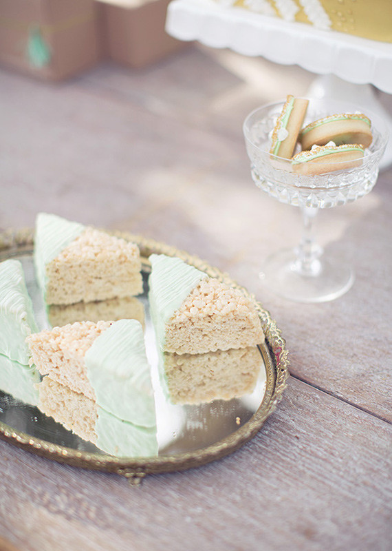 Vibrant Spring Wedding Food