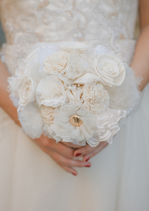 Vintage Glam Wedding Bouquets
