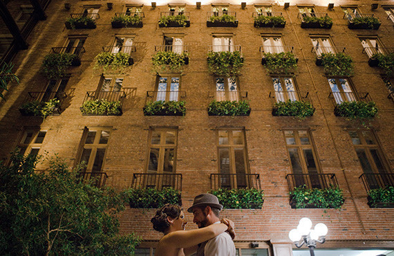 Vintage Glam Seattle Wedding