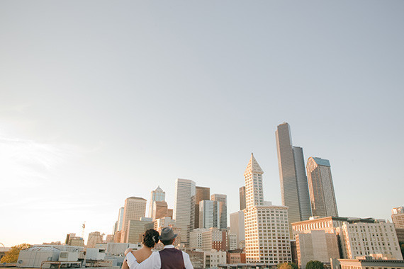 Vintage Glam Seattle Wedding