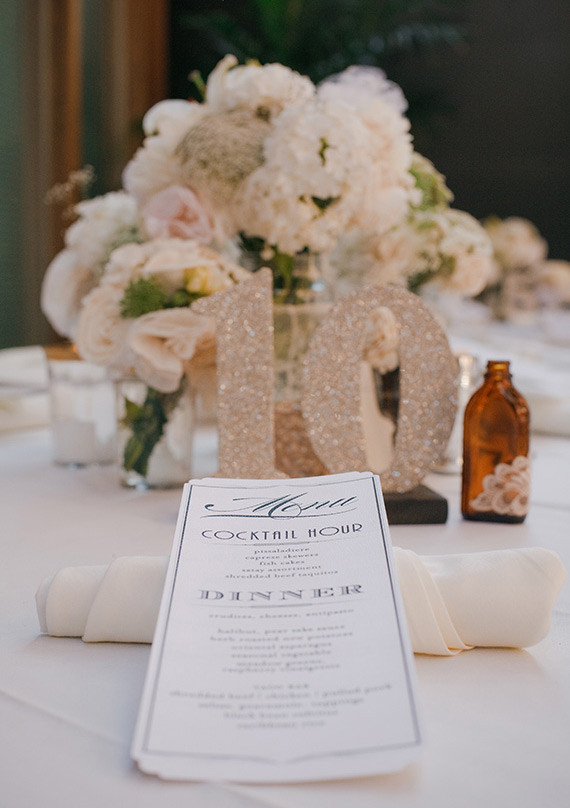 Vintage Glam Seattle Wedding