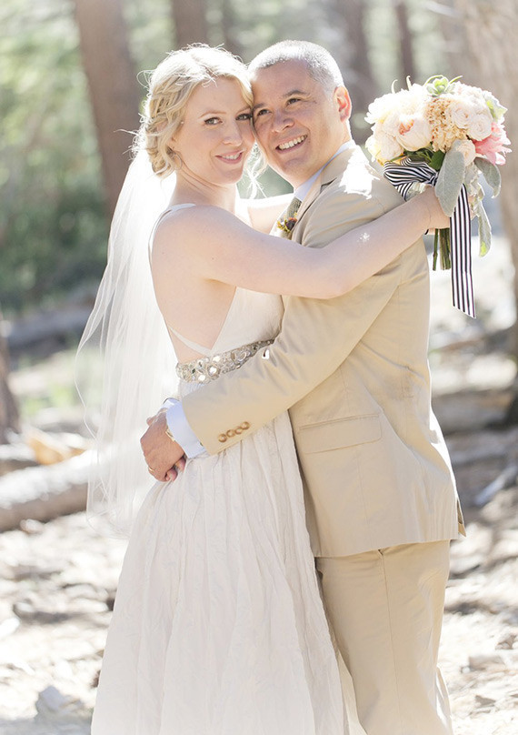 Romantic Palm Springs Wedding Portrait