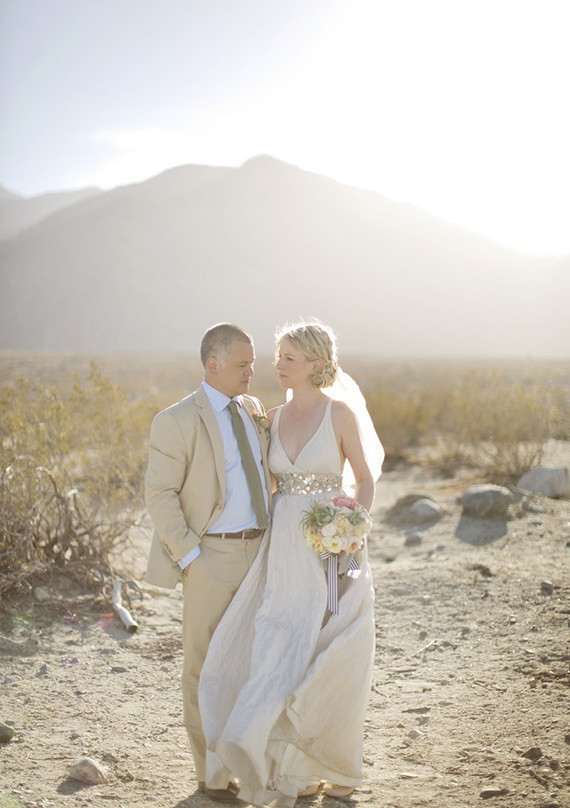 Desert Wedding Portrait