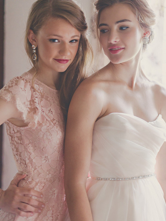 Vintage bridesmaid