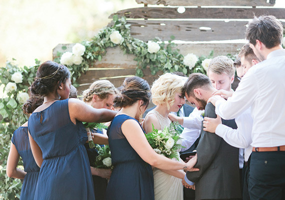 Vintage Woodland California Wedding