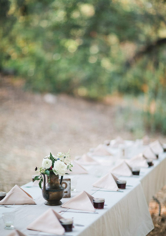Vintage Woodland California Wedding Inspiration