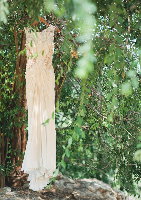 Vintage Woodland California Wedding Dress