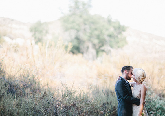 Vintage Woodland California Wedding Portraits