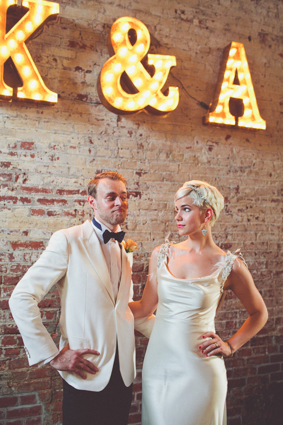 Speakeasy themed Brooklyn wedding Wedding Inspiration