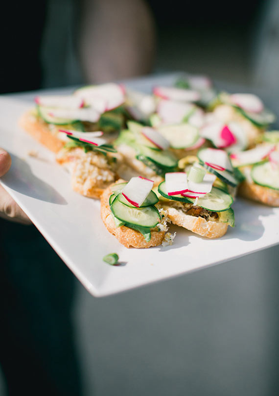 Wedding food and drink