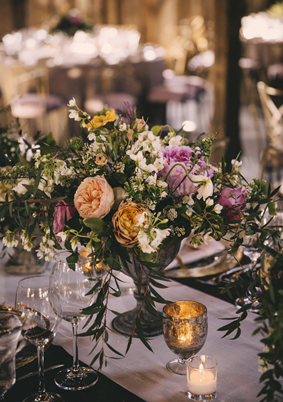 Vintage Carmel Wedding Flowers