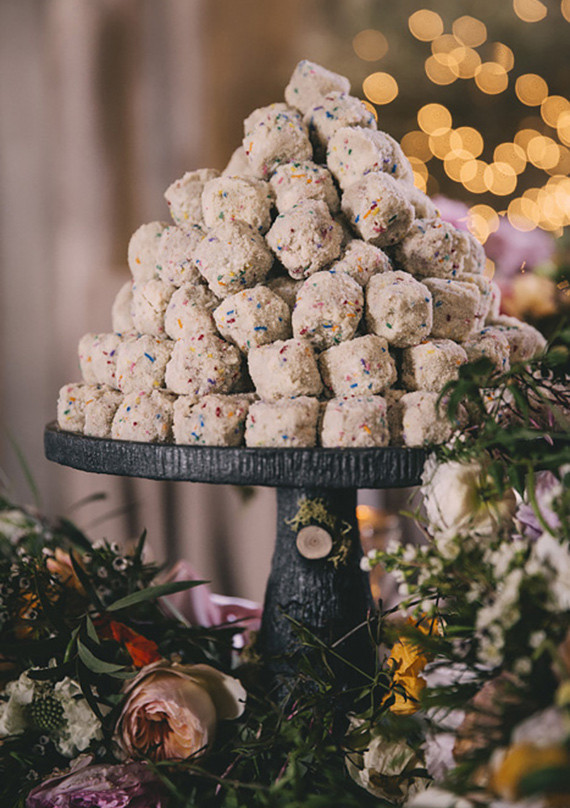 Vintage Wedding Food