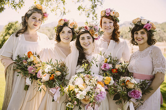 Vintage Bridesmaids Inspiration