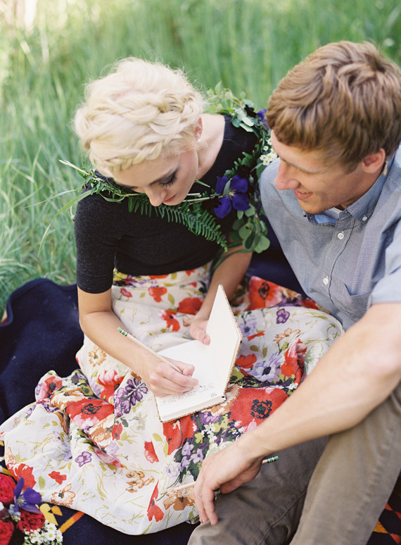 Flower Afternoon Wedding Inspiration