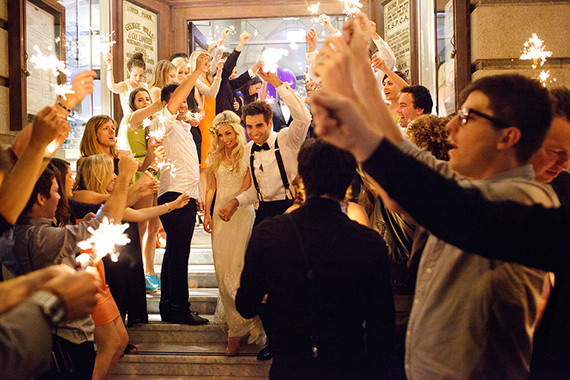 Sparkler Sendoff