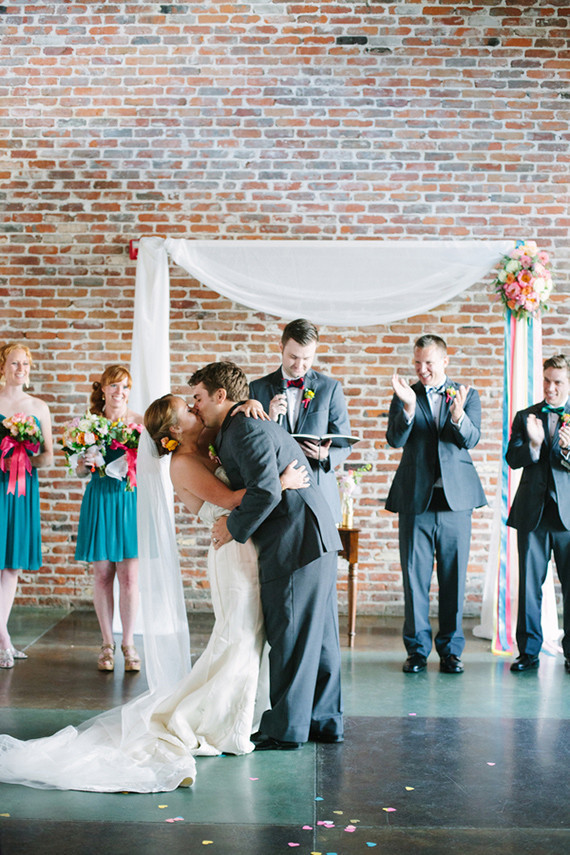 Bright, colorful Colorado wedding Wedding Inspiration