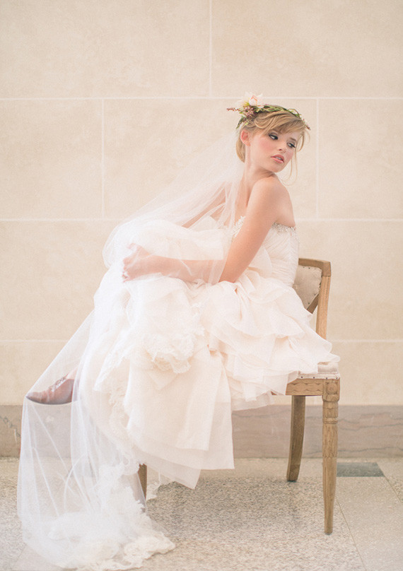 Delicate bride