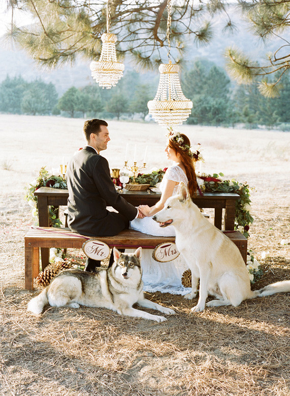 Rustic winter wedding inspiration Wedding Inspiration