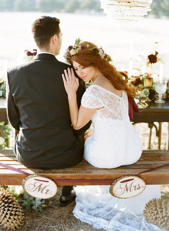 Rustic winter wedding inspiration Wedding Inspiration