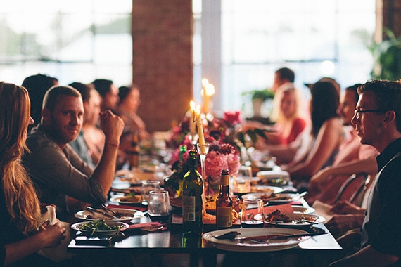 An Autumn dinner party Wedding Inspiration