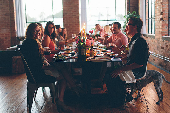An Autumn dinner party Wedding Inspiration