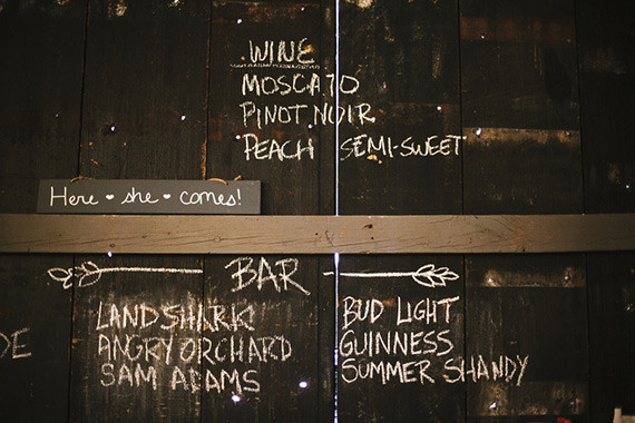 Bar Wedding Inspiration