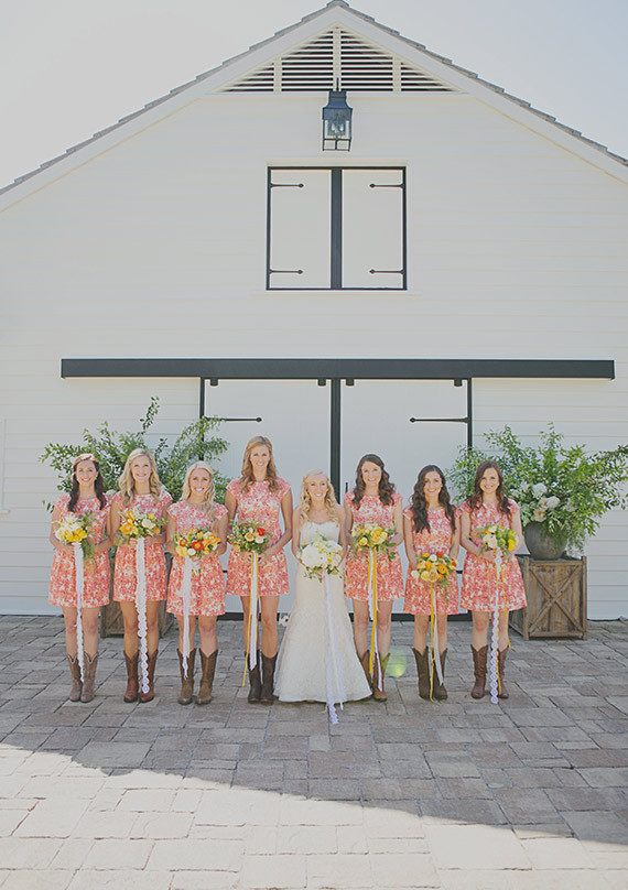 Southern Style Bridesmaids Inspiration