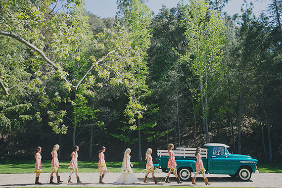 Southern Style California Bridesmaids Inspiration