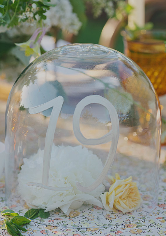 Southern Style Table Number Inspiration