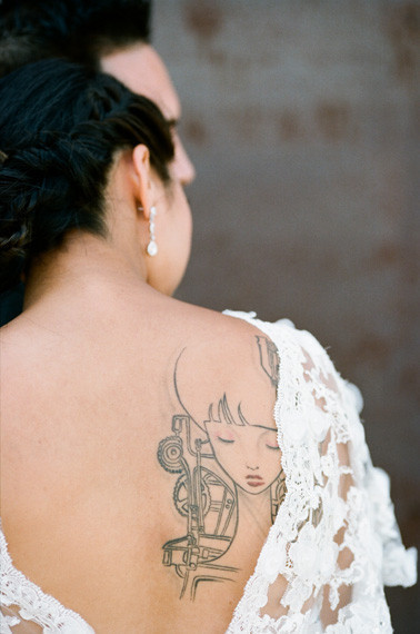 Whimsical Smog Shoppe Wedding