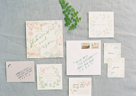 Velvety green wedding inspiration Wedding Inspiration