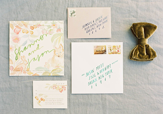Velvety green wedding inspiration Wedding Inspiration
