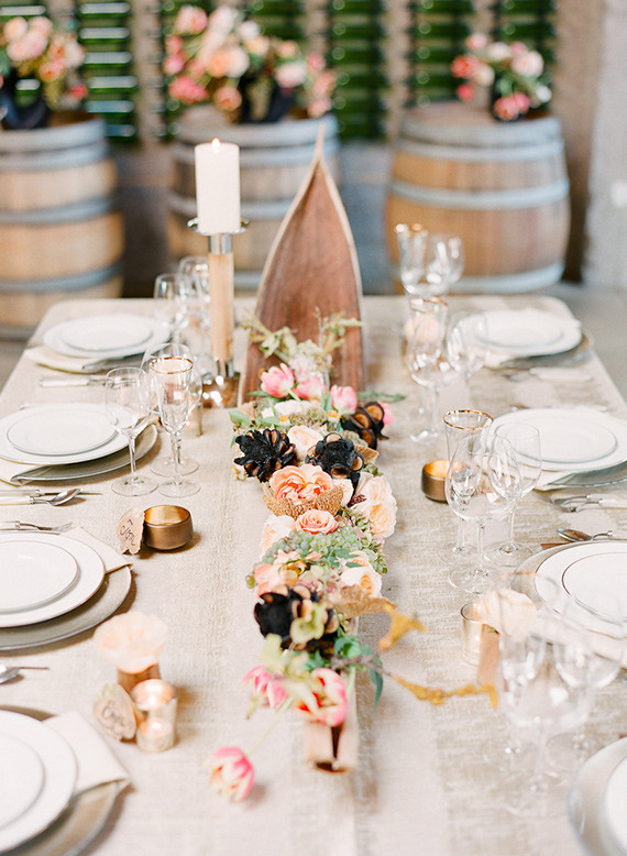 Romantic tablescape