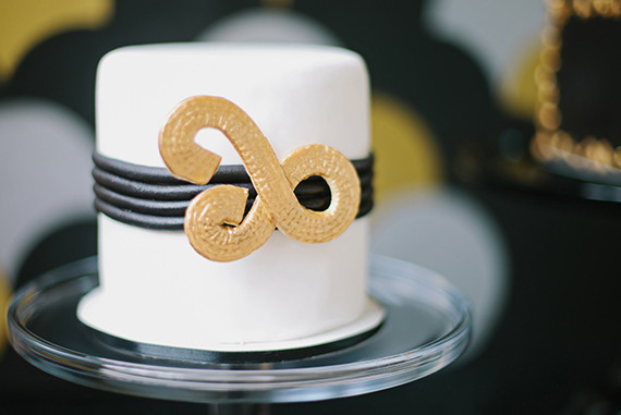 Art Deco wedding cakes