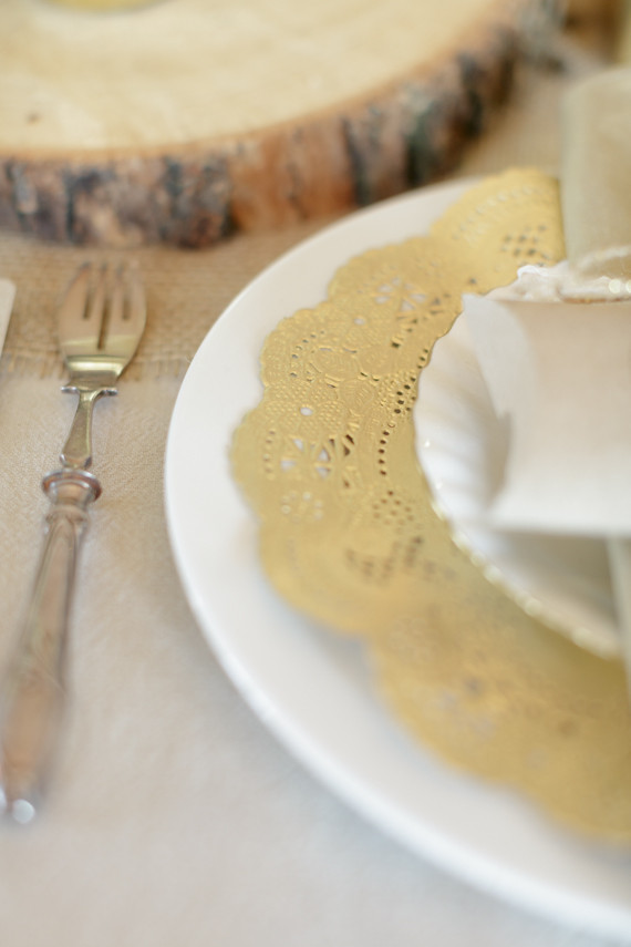 Metallic winter wedding ideas Wedding Inspiration