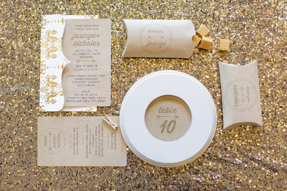 Metallic winter wedding ideas Wedding Inspiration