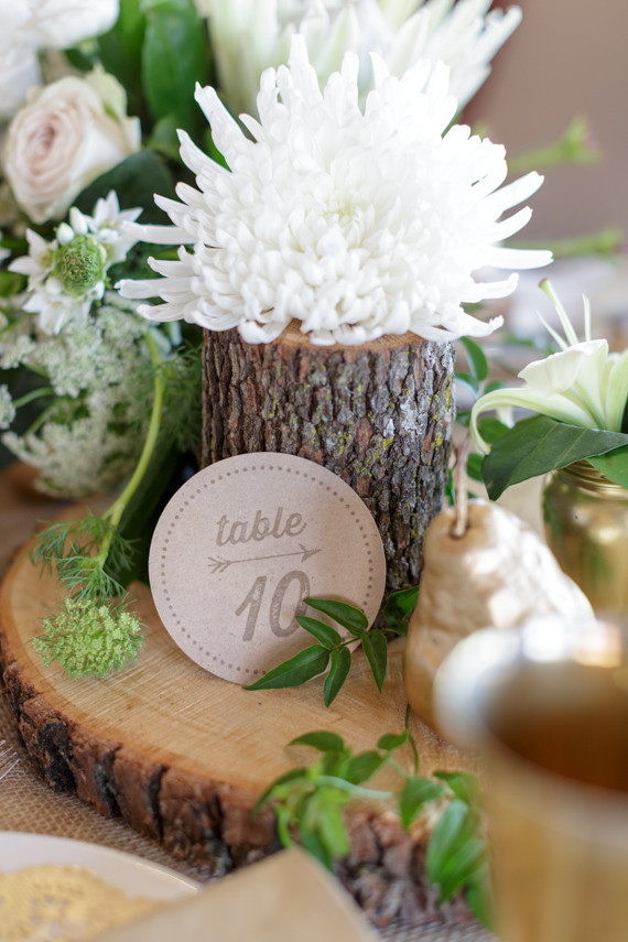 Metallic winter wedding ideas Wedding Inspiration
