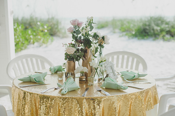 Mint and gold wedding Wedding Inspiration