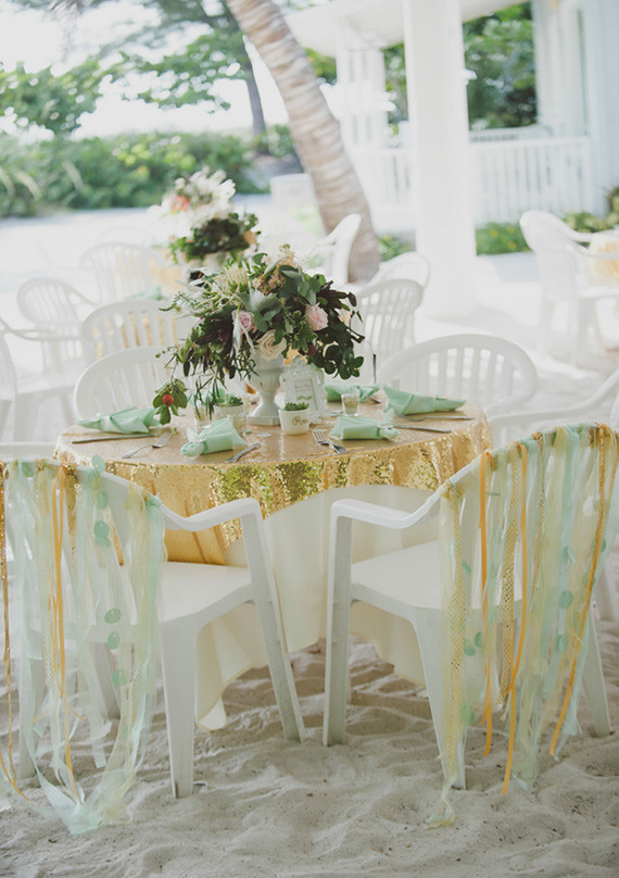 Mint and gold wedding Wedding Inspiration