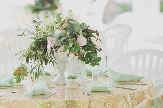 Mint and gold wedding Wedding Inspiration