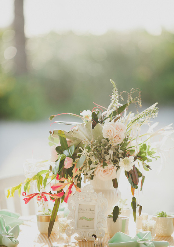 Mint and gold wedding Wedding Inspiration