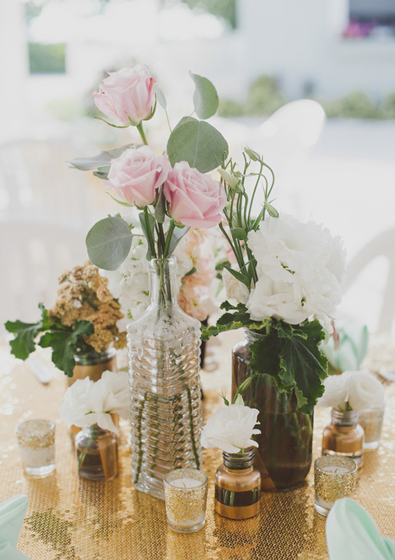 Mint and gold wedding Wedding Inspiration