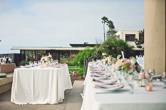 Outdoor reception area